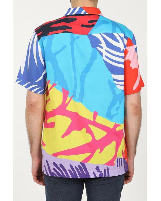 Mercy Delta Blue Warwick Fragmented Landscape for men