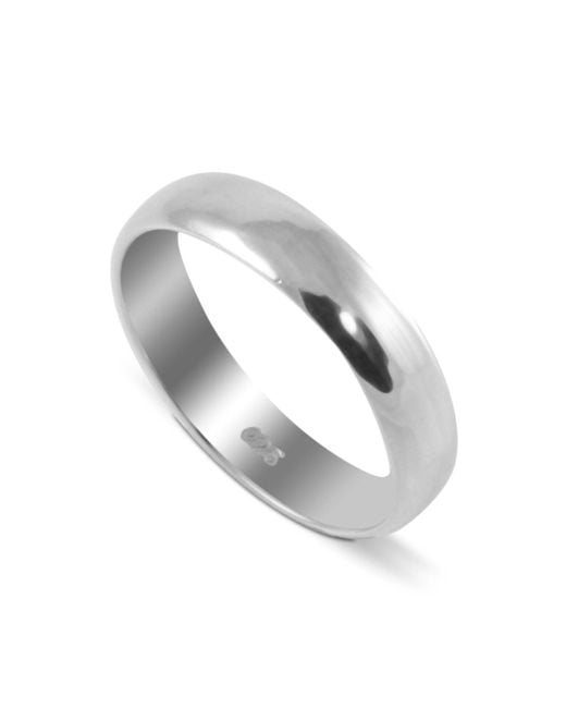 The Jewellery Store London Metallic True Love Wedding Band For Him/Her