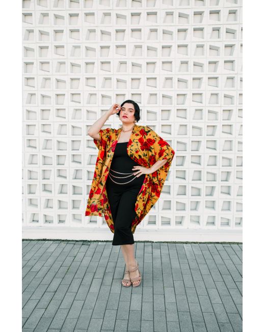 Byvinnik Orange Coloratura Cape