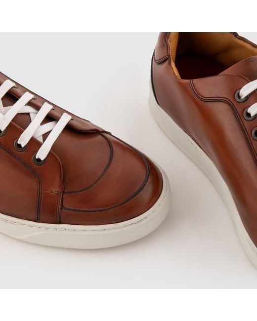 Mariano Shoes Brown Luso Sneaker Cognac for men