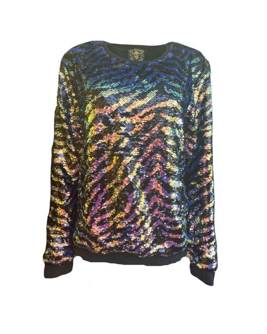 Any Old Iron Multicolor Zebra Sweatshirt for men