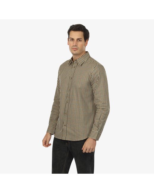 Vustra Multicolor Mammoth Woods Plaid Button-Down Shirt for men