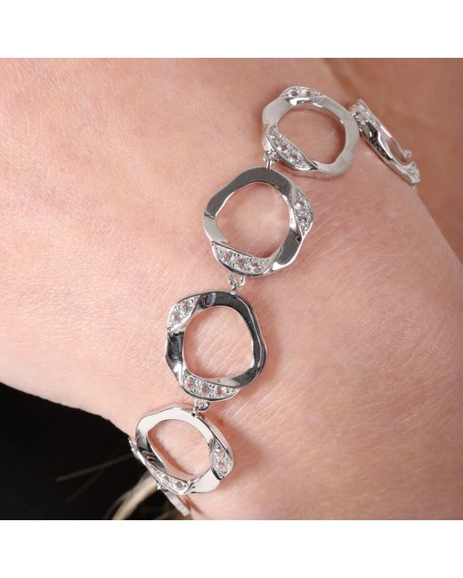 Lucy Quartermaine Metallic Volcan Bracelet