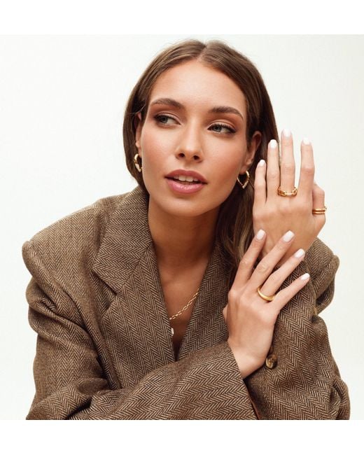 Aelea Studio Metallic Serra Ring