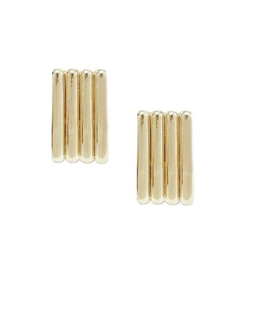 Maison De Gala Metallic Starlight Charm Huggie Earrings