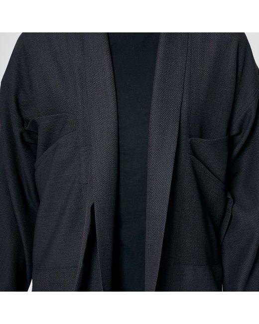 MOE Black Diagonal Bronze Vest Jacket