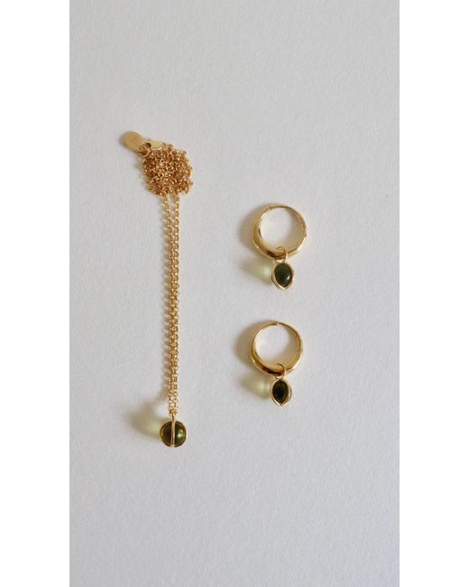 Gem Island Metallic Lucia Earrings