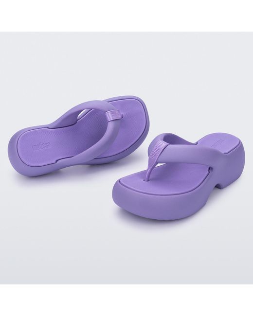 Melissa Purple Free Fuzzy Platform