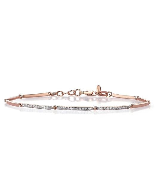 Reis Jewellery Metallic Line Diamond Bracelet