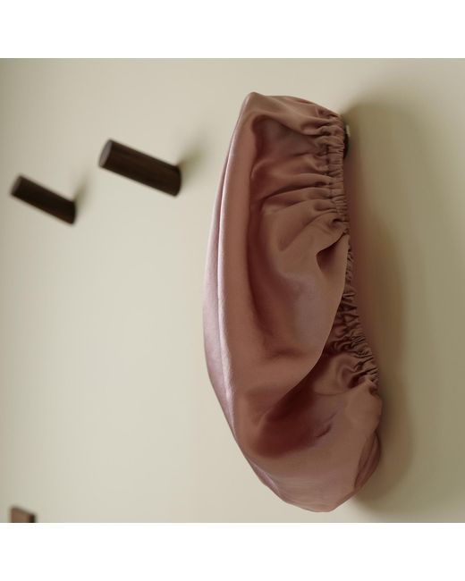 Soft Strokes Silk Natural Pure Mulberry Silk Dusty Rose Hair Bonnet