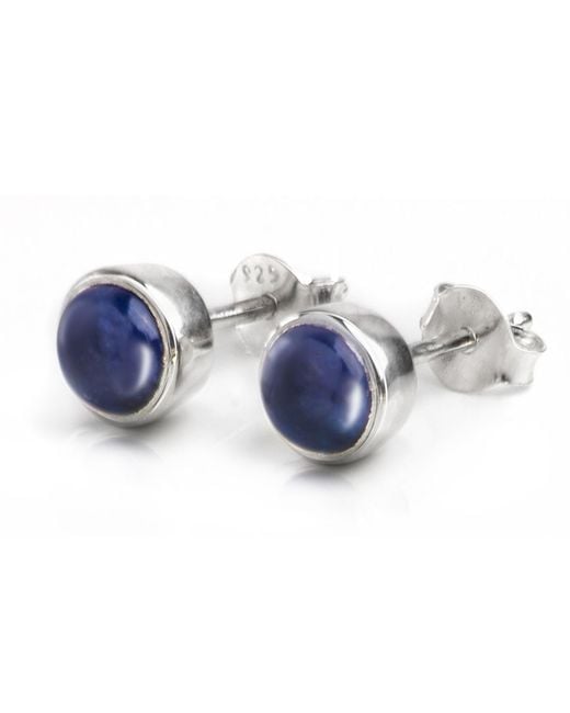 The Jewellery Store London Blue September Birthstone Earrings Studs – Sapphire