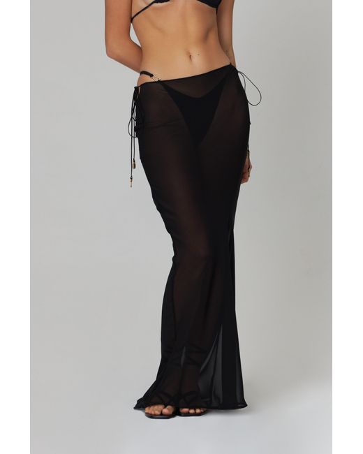 Bianca Resortwear Gray Kira Maxi Skirt