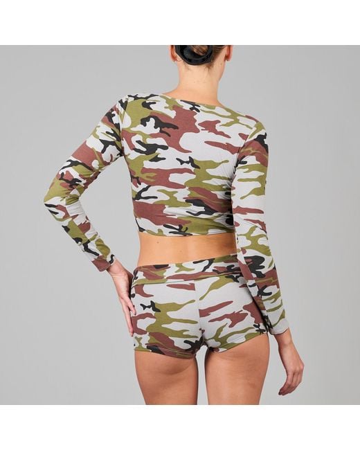 Love and Nostalgia Multicolor Love Is A Battlefield Cross Front Top