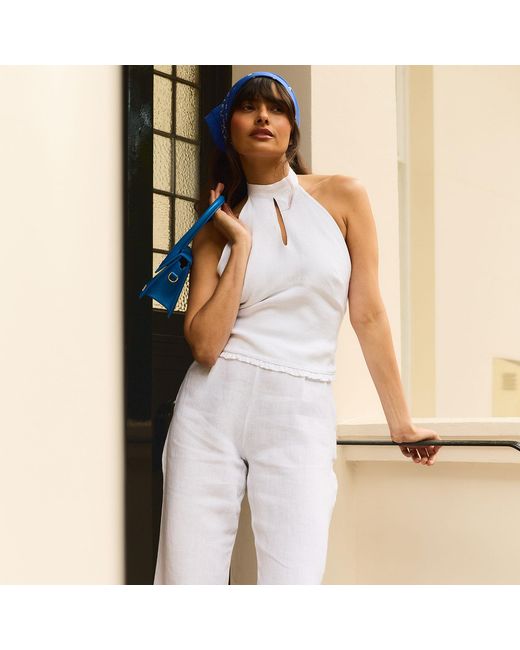 Imaura White Beyond The Wallflower Trousers