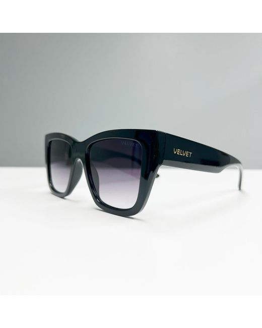 Velvet Eyewear Brown Square Sunglass Style