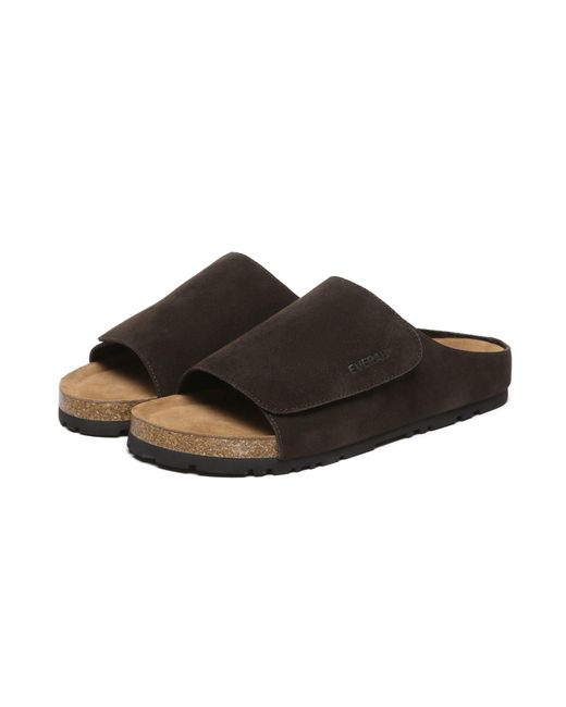 EverAu Australia Black Jacky Leather Sandals