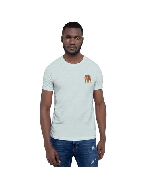 Anchor and Crew White Think Ocean Tiger Aspirations Cotton Embroidered T-Shirt for men