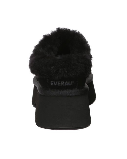 EverAu Australia Black Savanna Chunky Platform Boots
