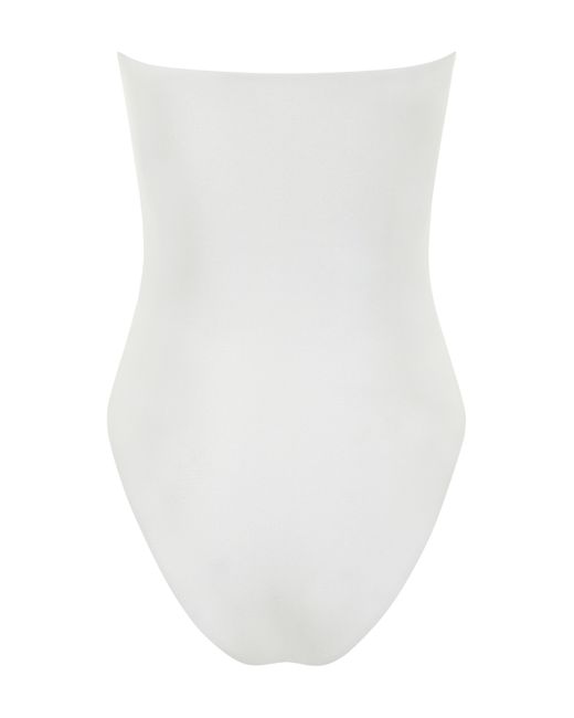 Adriana Pappas Designs White Luca Swimsuit