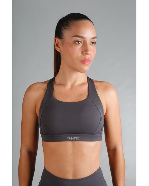 Cmmttd Black Core Contour Bra