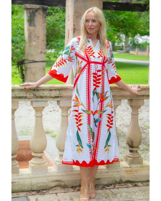 IslaPayal Red Belize Maxi