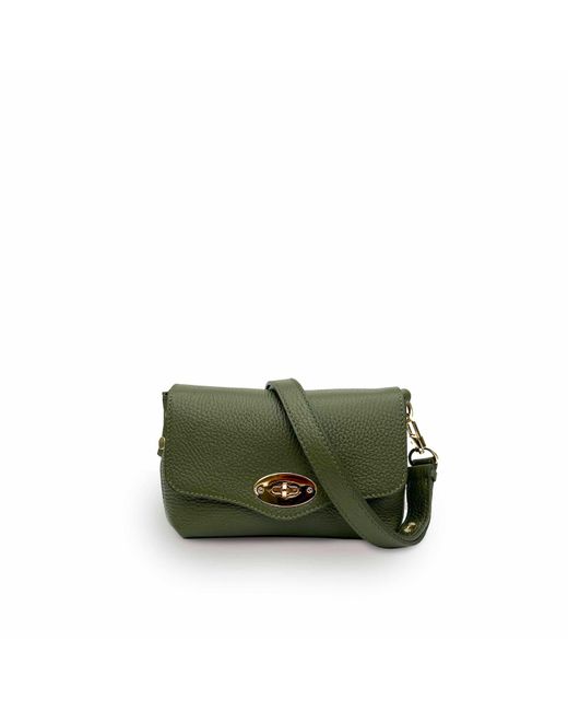 Apatchy London Green The Maddie Leather Bag