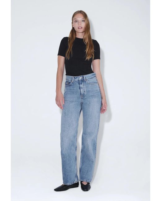Dr. Denim Blue Echo High Straight