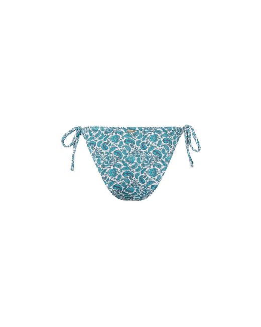Aqva Swimwear Blue Print Tortuga Bikini Bottom