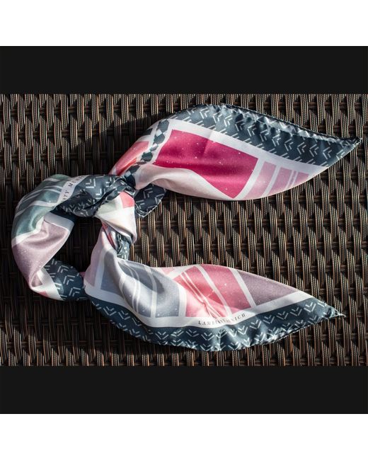 Lamberty Munich Pink Checkerboard Retro Lollypop
