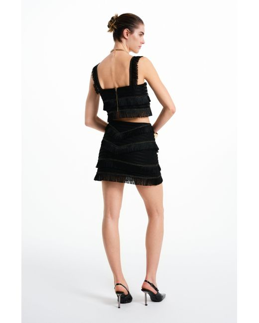 Saint Ones Black Echo Skirt