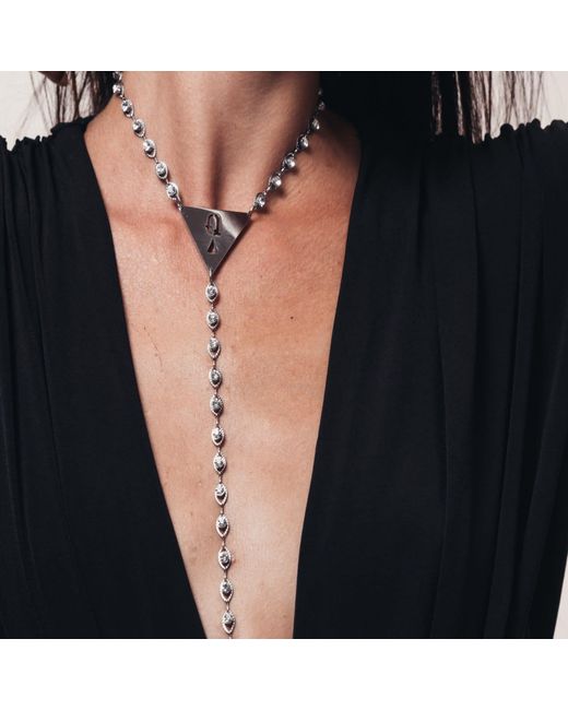 Vazaf Black Cut Of Diamonds Bodysuit