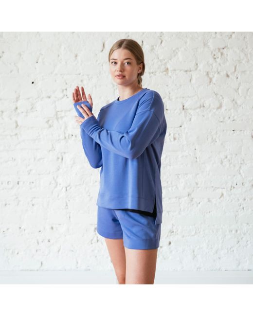 One of us Blue Ebba On Fire Run Shorts