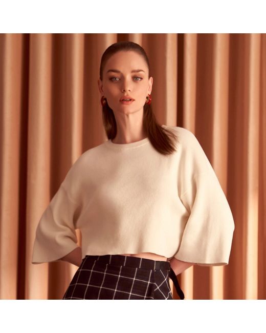 Emma Wallace White Raisa Top