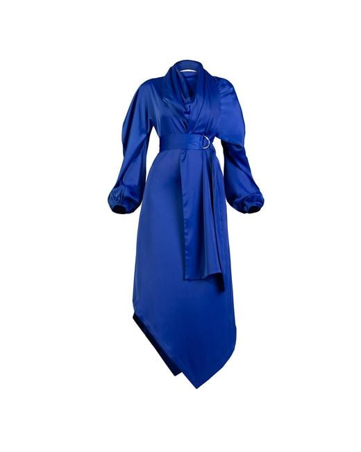 Meem Label Blue Ray Dress