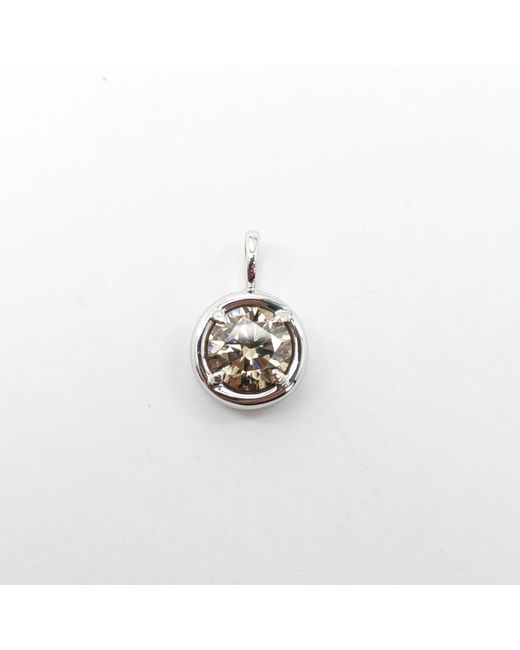Rahul's Jewels White 1.05 Carat Genuine Diamond Round Solstice Pendant