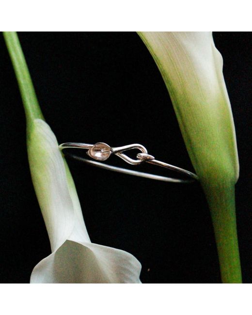 Agora Jewellery Metallic Calla Bracelet
