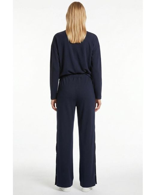 Exquise Blue Chevi Pants