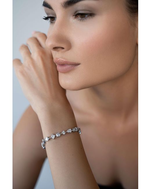 Viviana Halil Metallic The Variété De Lumières Premium Zirconia Bracelet