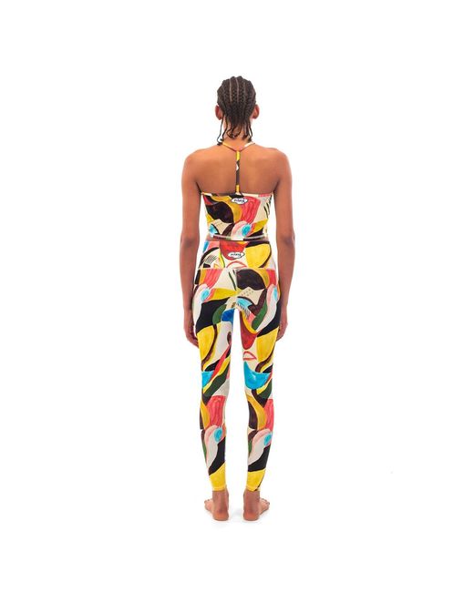 Pitaya Yoga Blue Tutti Fruti Top
