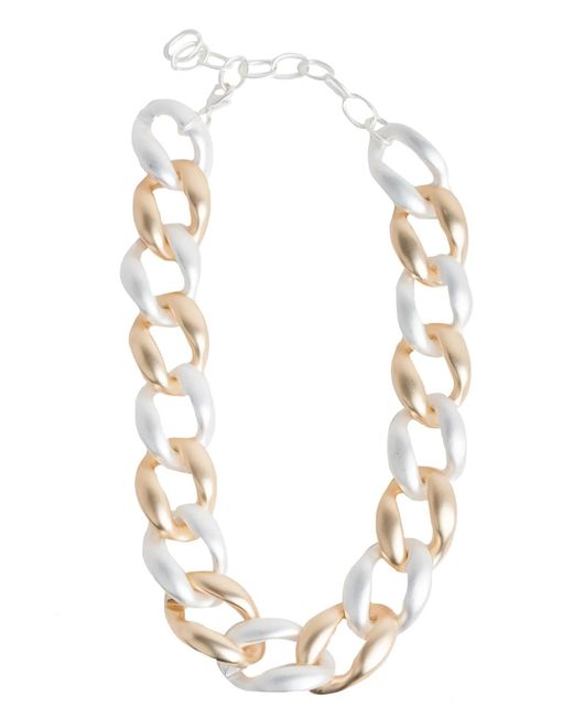 Saachi White And Chunky Necklace