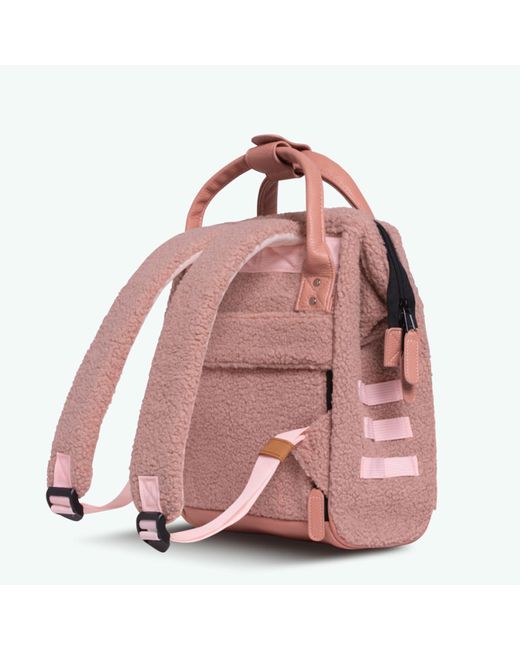 Cabaïa Pink Adventurer Backpack Fleece Small Cancun