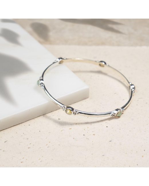 Charlotte's Web Jewellery White Holi Jewel Bangle