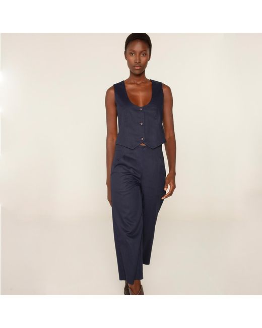 Undertake Studio Blue Kassel Tencel Lyocell Culotte