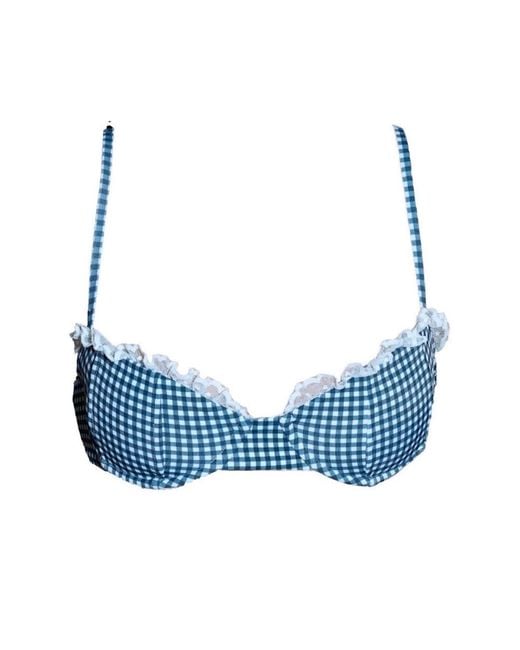 Farah Lina Blue The Blair Top