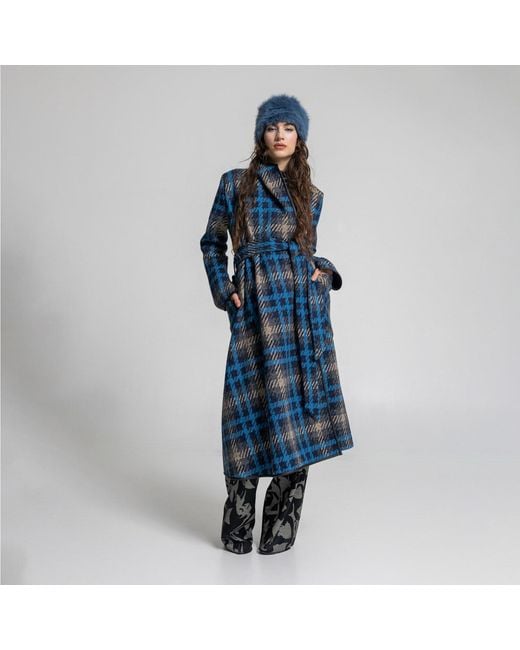 ARTISTA Blue Cube Coat