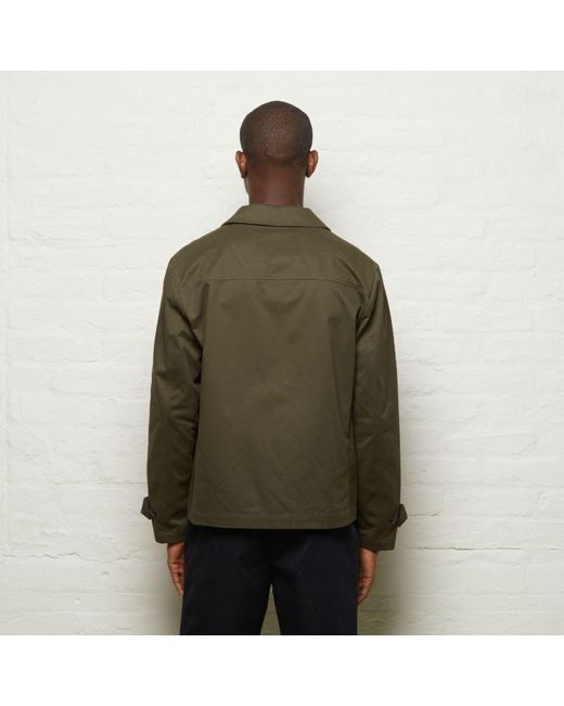 Guards London Green Lancer Cotton Chore Jacket for men