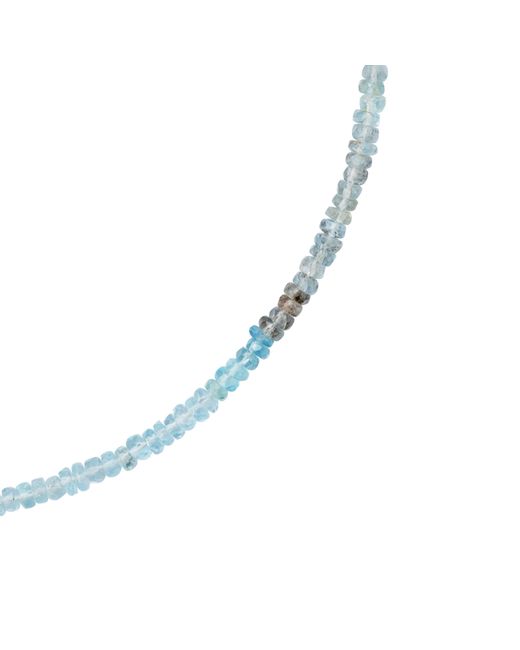 Bombyx House Blue Moss Aquamarine Ombre Necklace
