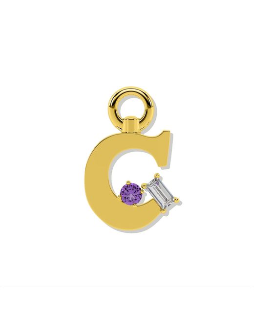 Onia Metallic Amare Letter Charm