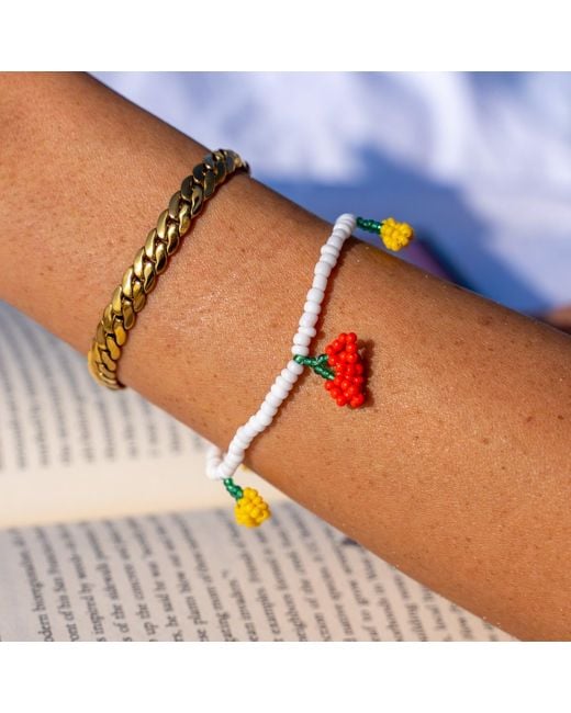 Mickey's Girl Metallic Sweet Bead Bracelet