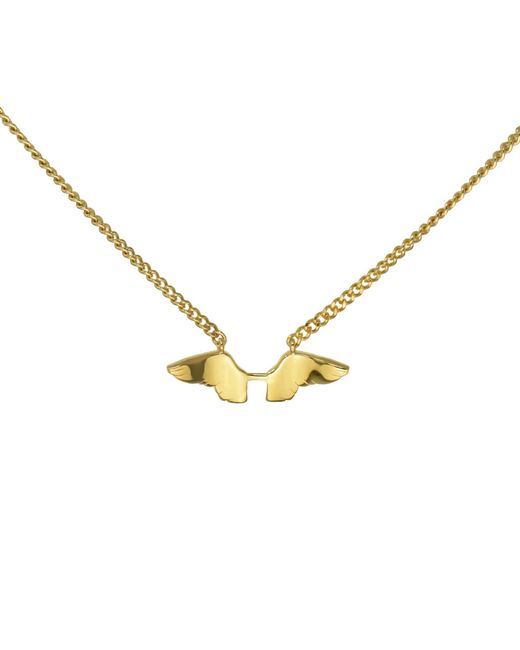 Dov Jewelry Metallic Angel Wings Necklace